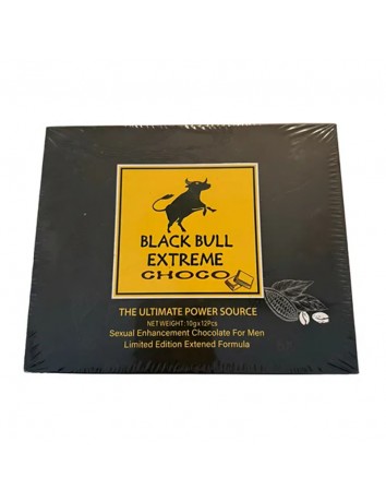Black Bull Extreme Chocolate 12 Pieces (10g)
