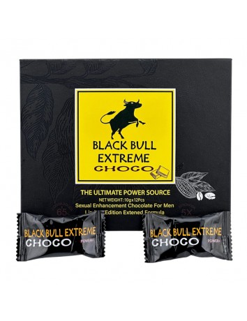 Black Bull Extreme Chocolate 12 Pieces (10g)