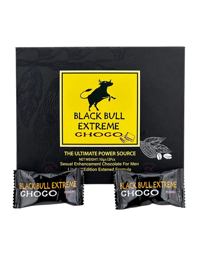 Black Bull Extreme Chocolate 12 Pieces (10g)