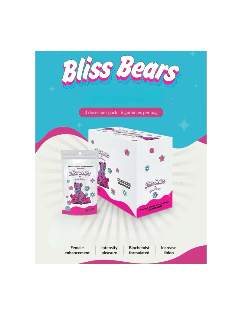 Boner Bear Female Gummies 3 Doses per Pack