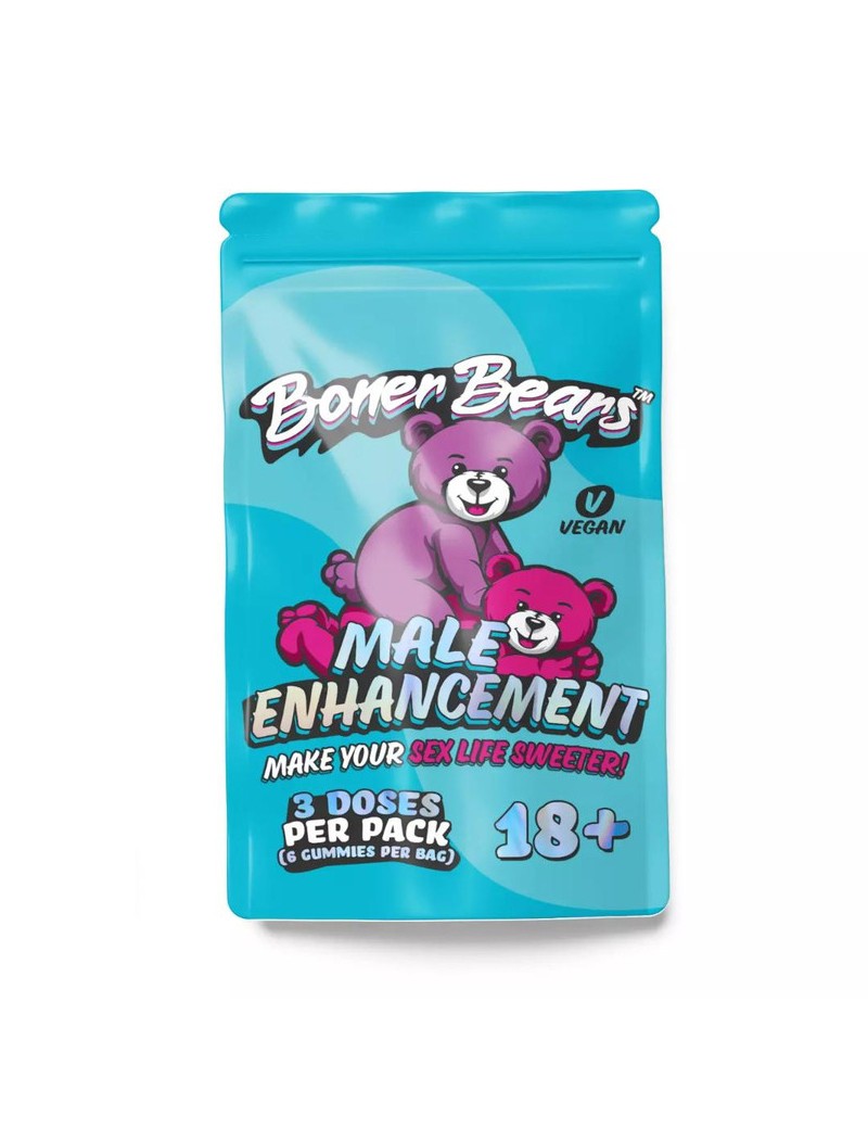 Boner Bear Male Gummies 3 Doses per Pack