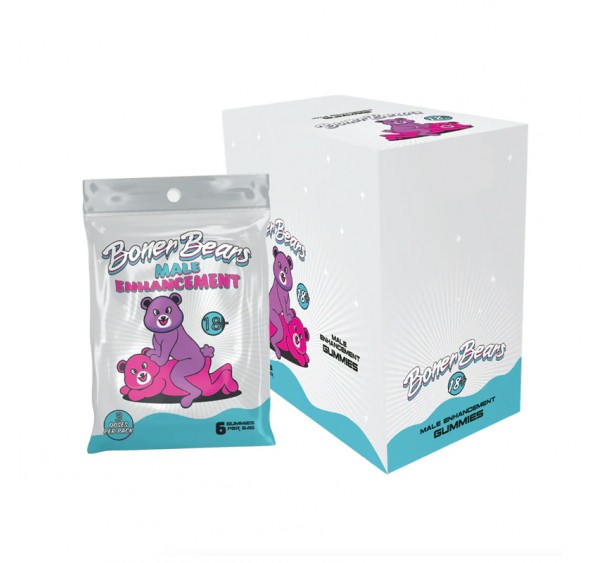 Boner Bear Male Gummies 3 Doses per Pack