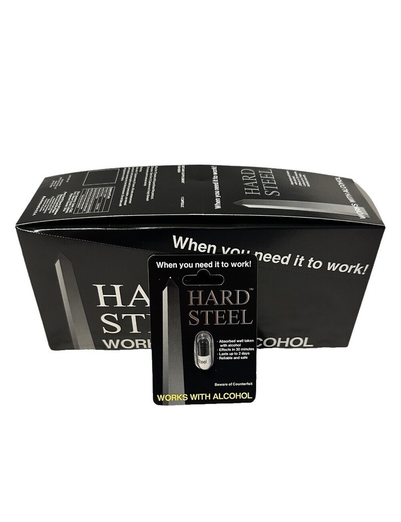 Hard Steel Male Enhancement Capsule
