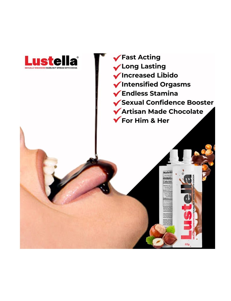 Lustella Sexually Enhanced Hazelnut Chocolate